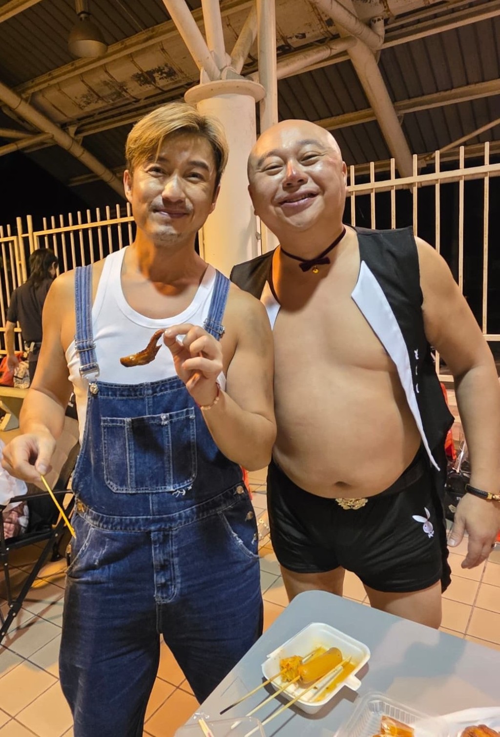 在網上被誤以為兼職做地盤工人的山聰表示,一點也不介意。 在網上被誤以為兼職做地盤工人的山聰表示,一點也不介意。