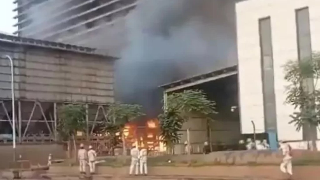 印尼一冶煉廠發生爆炸。 (平台Ｘ)