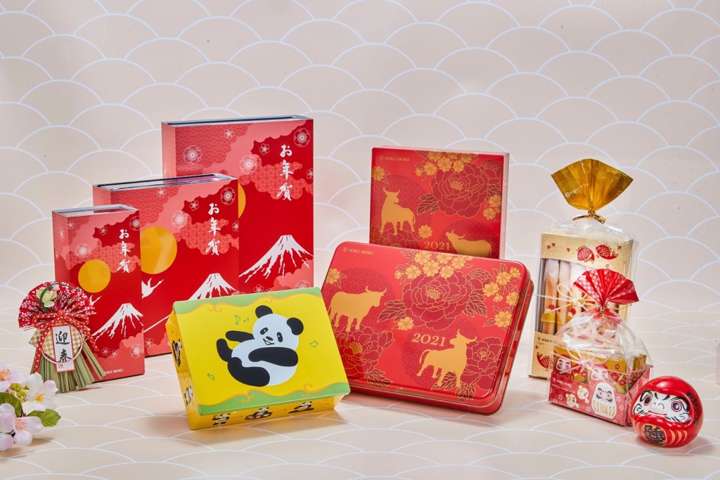 YOKU MOKU推出6款由日本直送到港的贺年礼盒。 