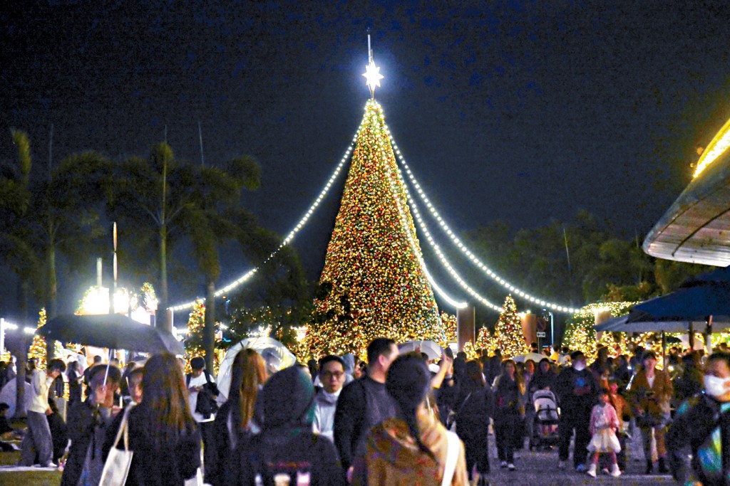 「西九聖誕小鎮」將開放至下月11日。
