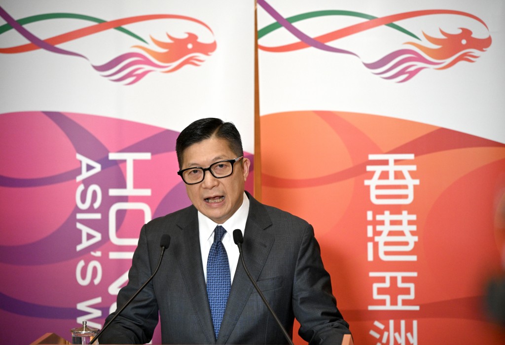 保安局局長鄧炳強。蘇正謙攝 保安局局長鄧炳強。蘇正謙攝