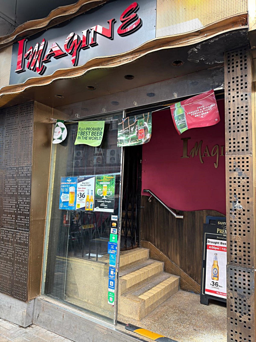 霍男在尖沙咀一酒吧任職。梁國峰攝