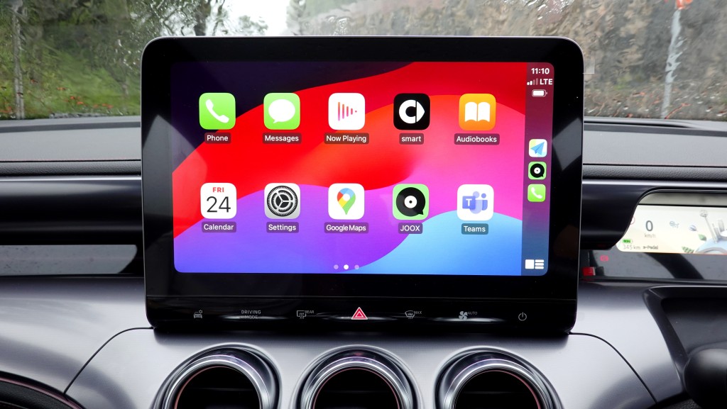 smart #3 Brabus電動四驅SUV支援Apple CarPlay介面