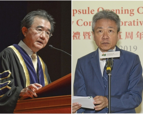 錢大康(左)、張仁良(右)。資料圖片