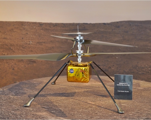 火星直升機「獨創號」要押後飛行。AP資料圖片