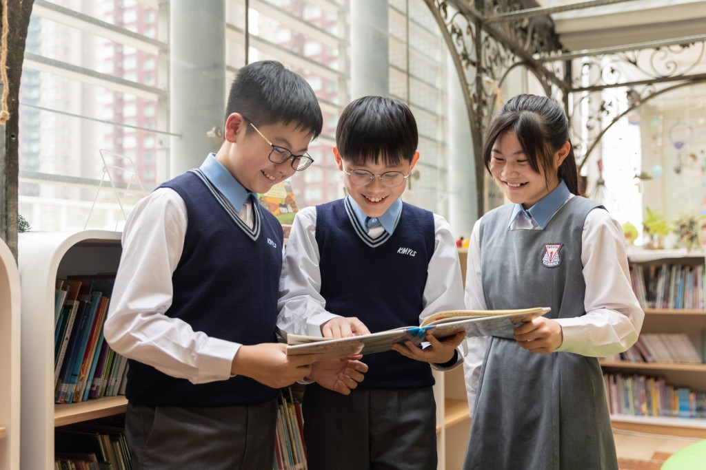 榮焌、一翹和梓熙三位都是六年級學生。（圖片來源：《親子王》）