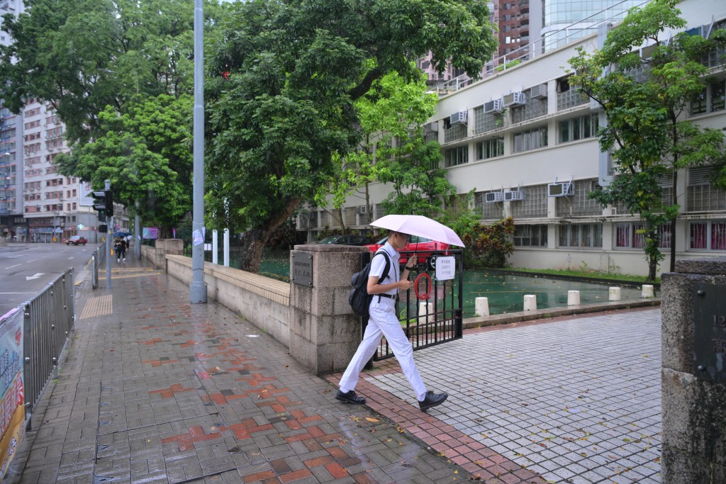 皇仁書院。蘇正謙攝