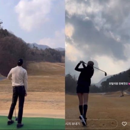 陸星材被指與女方打高爾夫球結情緣。
