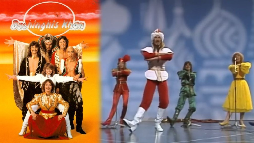 1979年，德國經典樂隊「成吉思汗」（Dschinghis Khan）主唱《Moskau》（莫斯科）。YouTube@Dschinghis Khan
