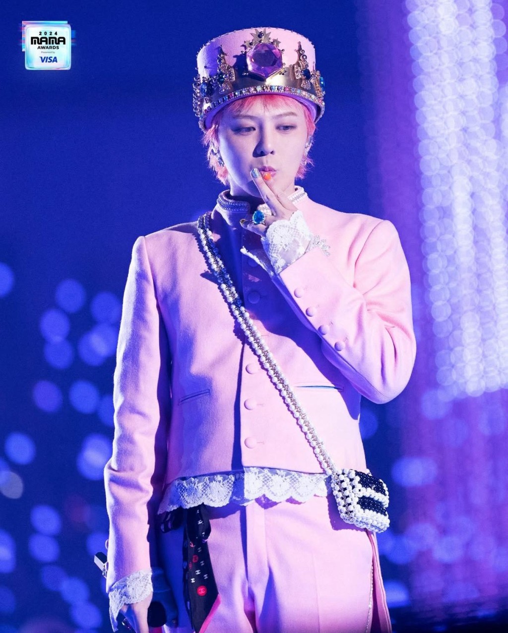 G-Dragon去年率領BIGBANG在MAMA演出。 G-Dragon去年率領BIGBANG在MAMA演出。