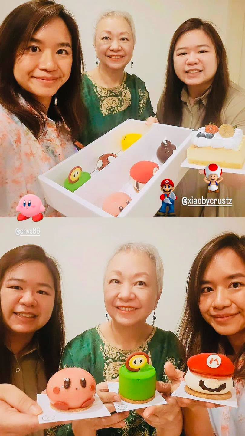 陳秋霞的二女鍾惠雅也有出鏡。 陳秋霞的二女鍾惠雅也有出鏡。
