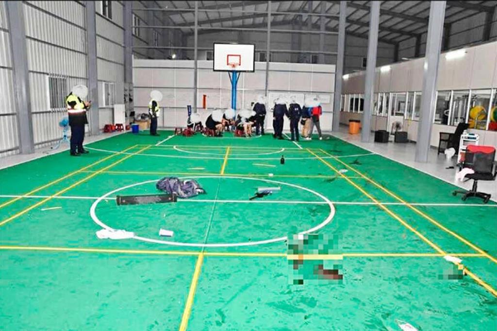 台中打手基地案導致1死3重傷。中時