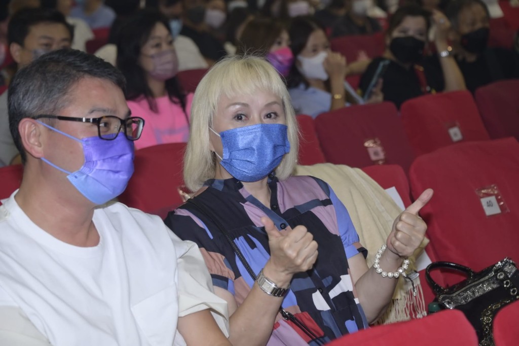 林建明都有到場睇騷。