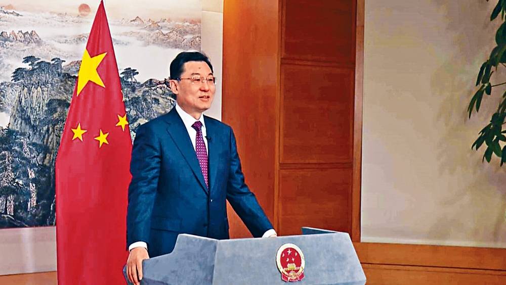 中國駐美國大使謝鋒。