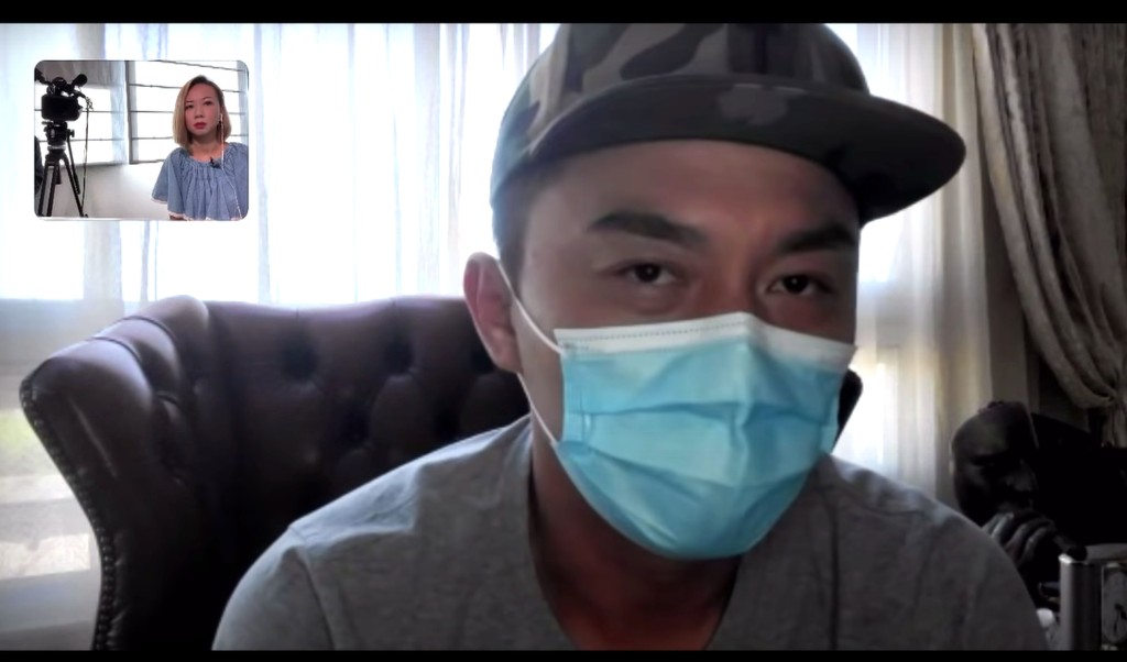楊明接受《東張西望》訪問時憶述,自己近期比較忙及晚睡,當晚凌晨 1 時許欲前往工作室睇劇本,惟到馬己仙峽道時「搶一搶軚」及分神,因此便撞上石壆及欄杆。
