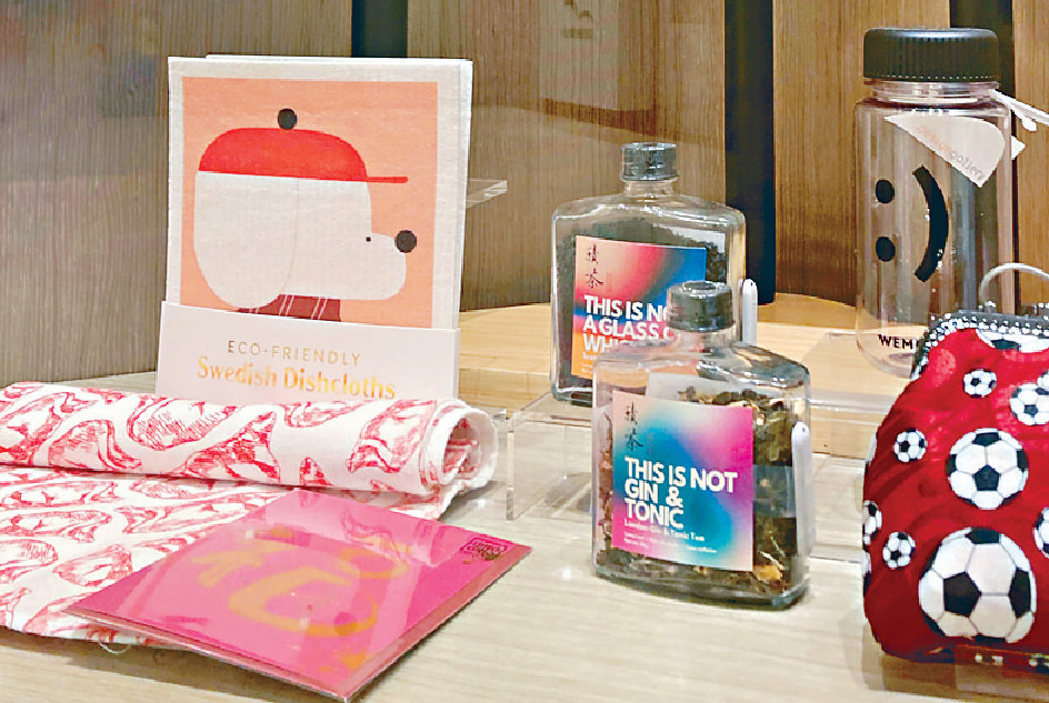 ■「續茶」在「香港．設計廊」的銷售成績理想。
