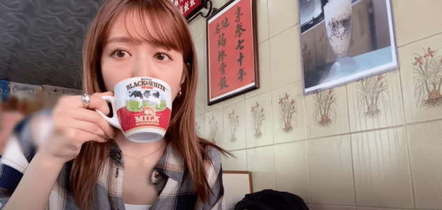 點了來香港必試的奶茶