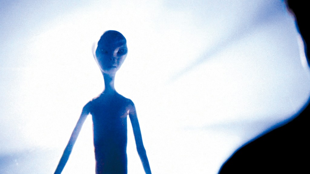 UFO學者推測小灰人的外形類似電影《第三類接觸》中描繪的形象。