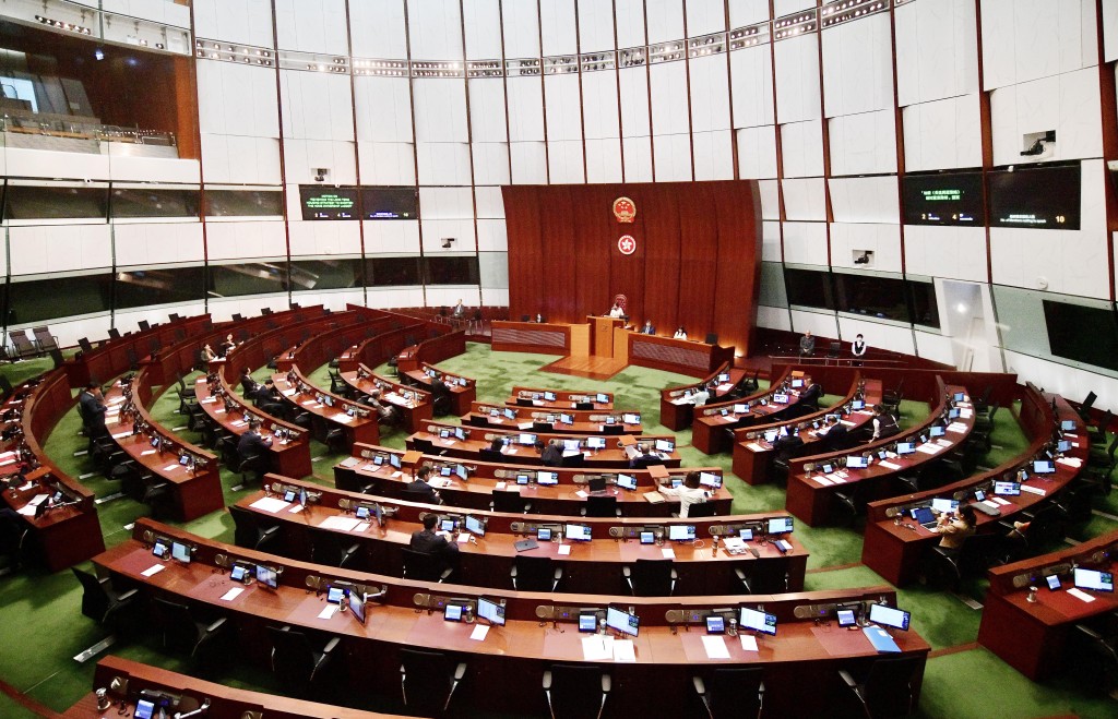 立法会讨论建设香港为区域知识产权贸易中心的进展。资料图片
