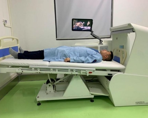 負6度頭低位臥床實驗。 網圖
