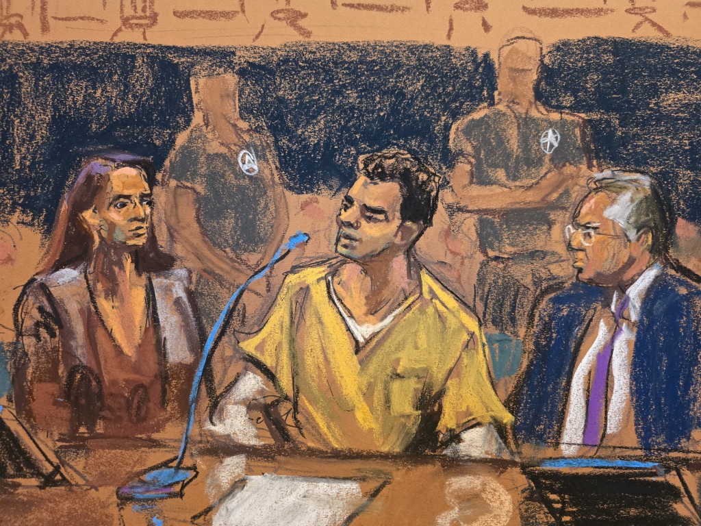 美联合健康保险公司CEO枪杀案被告认罪。美联社