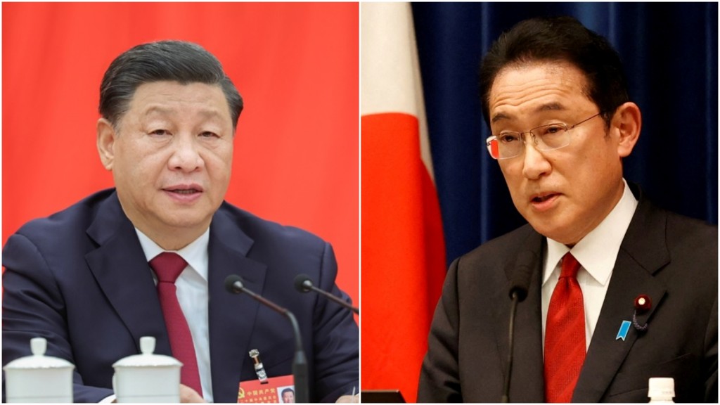 传中日首脑将在下周会晤。