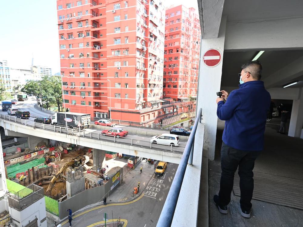 有市民把握機會，今日專程到停車場「打卡」留念。