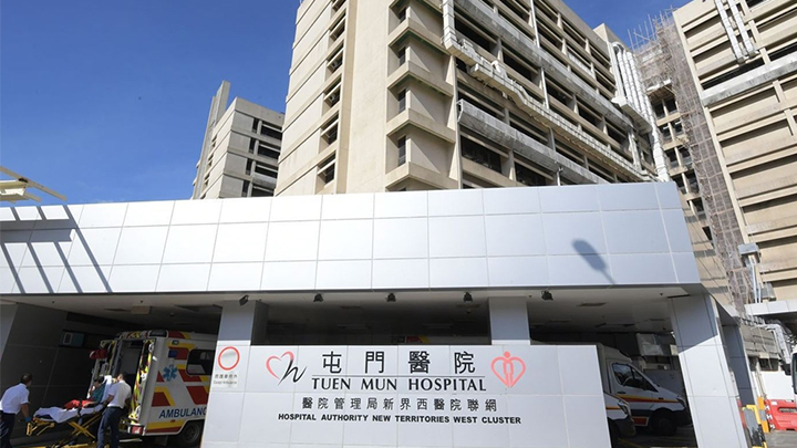 男子轉送屯門醫院治理。資料圖片