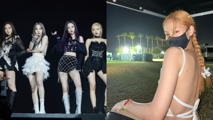 Jennie睇騷晒美背，韓團aespa首獲邀勁歌熱舞High爆全場。