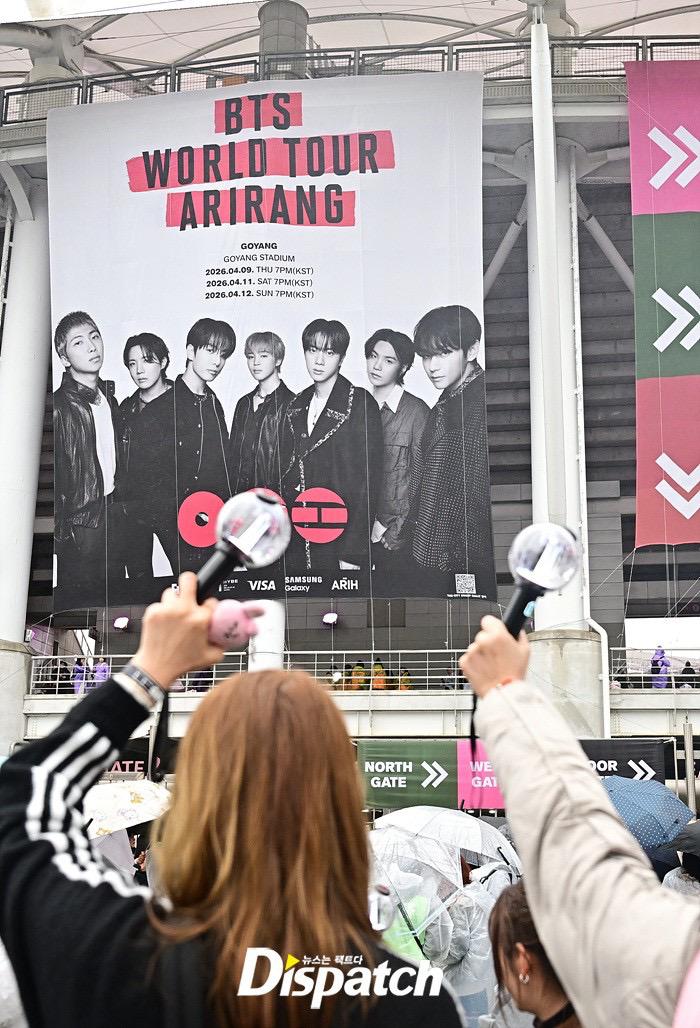 BTS將於明日及後日繼續在高陽演出。 BTS將於明日及後日繼續在高陽演出。