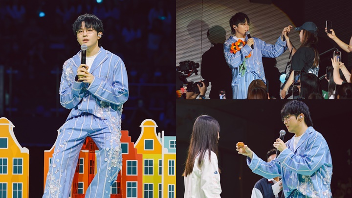 Ian踩足8小時同粉絲歡聚  割愛送錄音手稿兼親手餵食餅乾