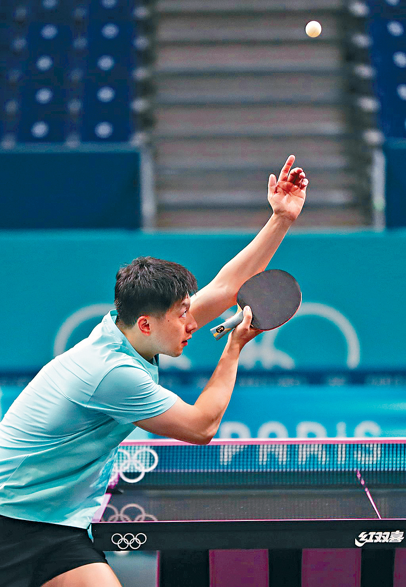 今屆巴黎奧運已是馬龍個人第4屆奧運。