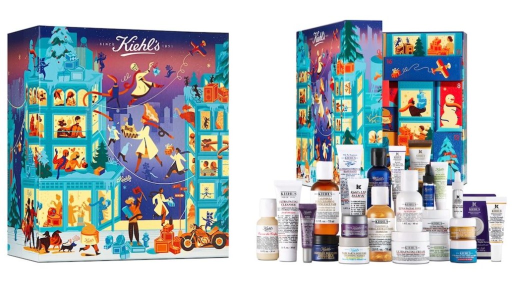 Icinori為Kiehl’s創作的節日限量版系列，包括熱賣的聖誕倒數月曆。