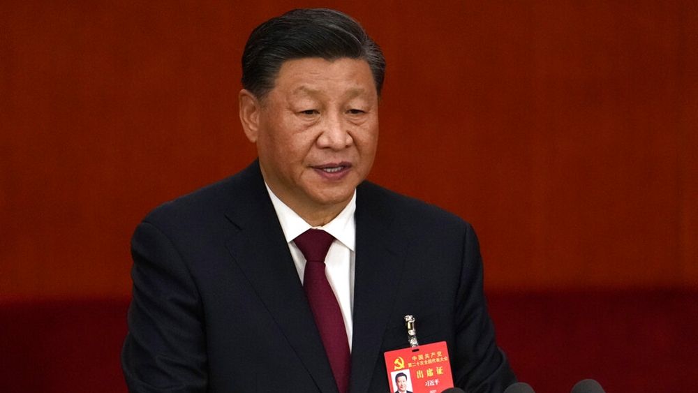 習近平表示,要以「中國式現代化」全面推進中華民族偉大復興。AP