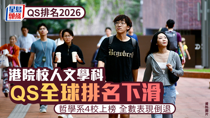 本報發現，多間院校在QS大學學科排名中，社會科學領域排名顯著下跌。資料圖片