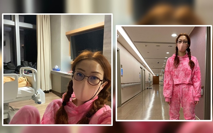 Sammi在這段時間與姊弟輪流通宵留守照顧父親。