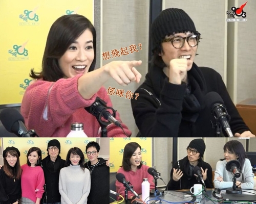 子華爆有人提議飛起阿佘,阿佘即場緝兇,指著外面的工作人員問:「係咪你!」