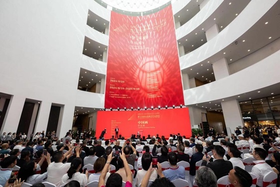 全国美展在广州美术馆举办。