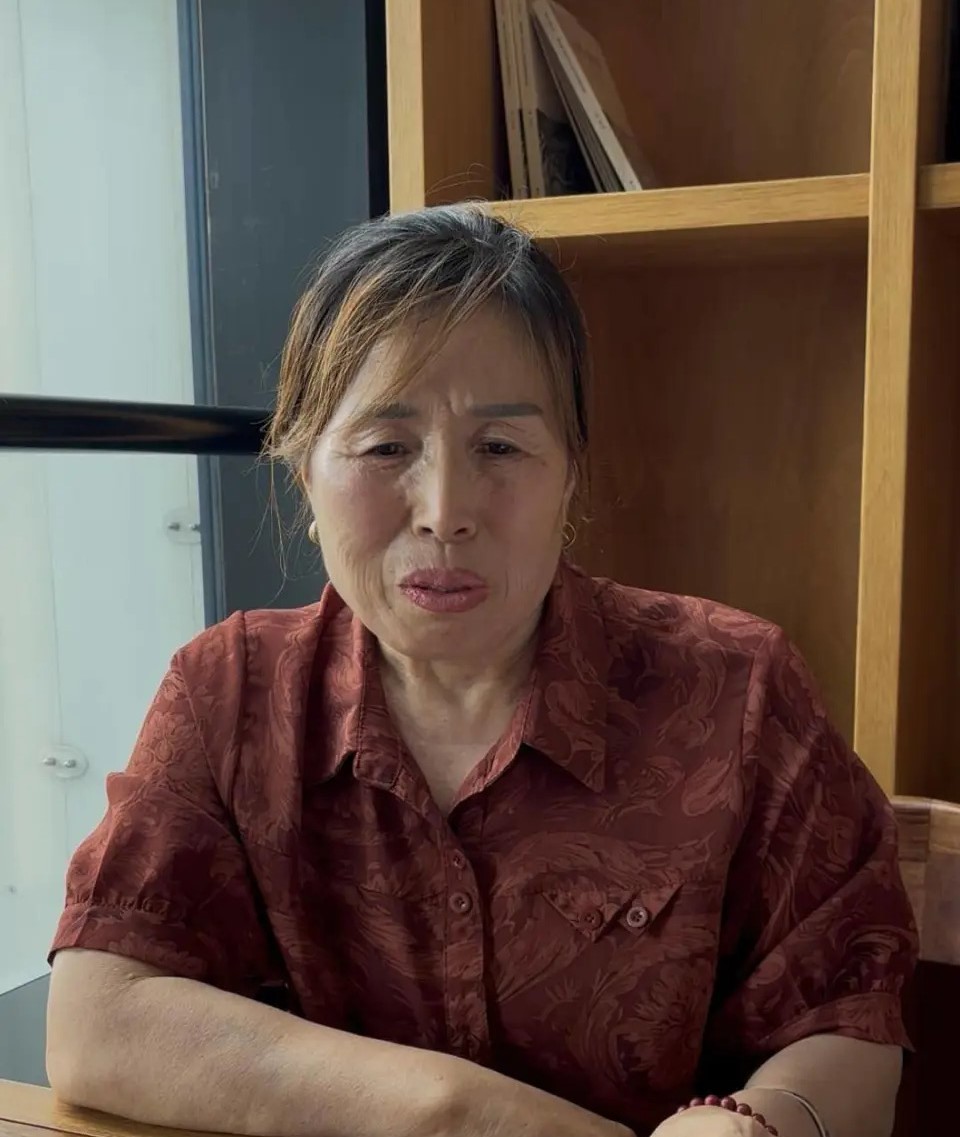 受害者母親徐女士。揚子晚報 受害者母親徐女士。揚子晚報