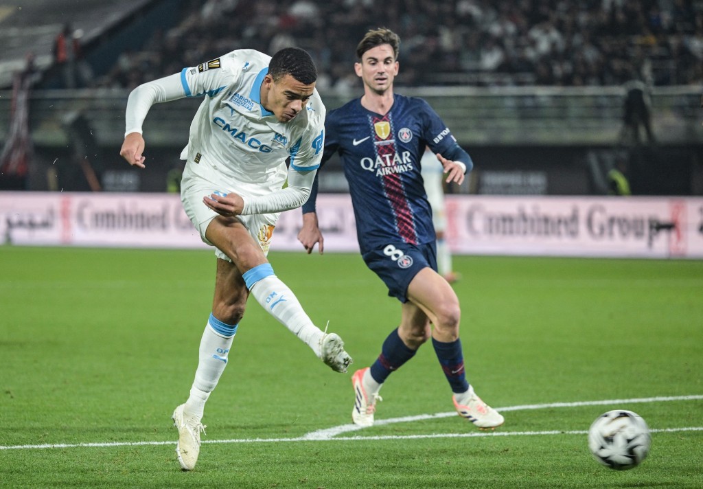 格連活特為馬賽扳平。法新社