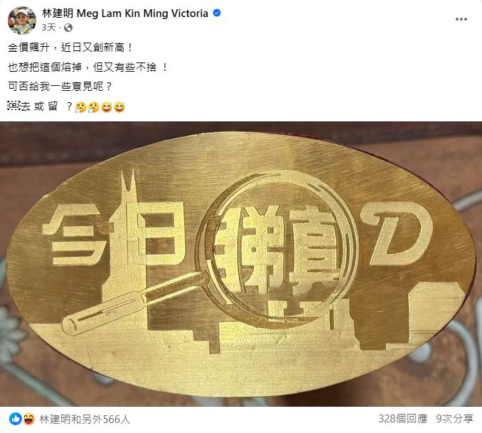 林建明上網問意見。