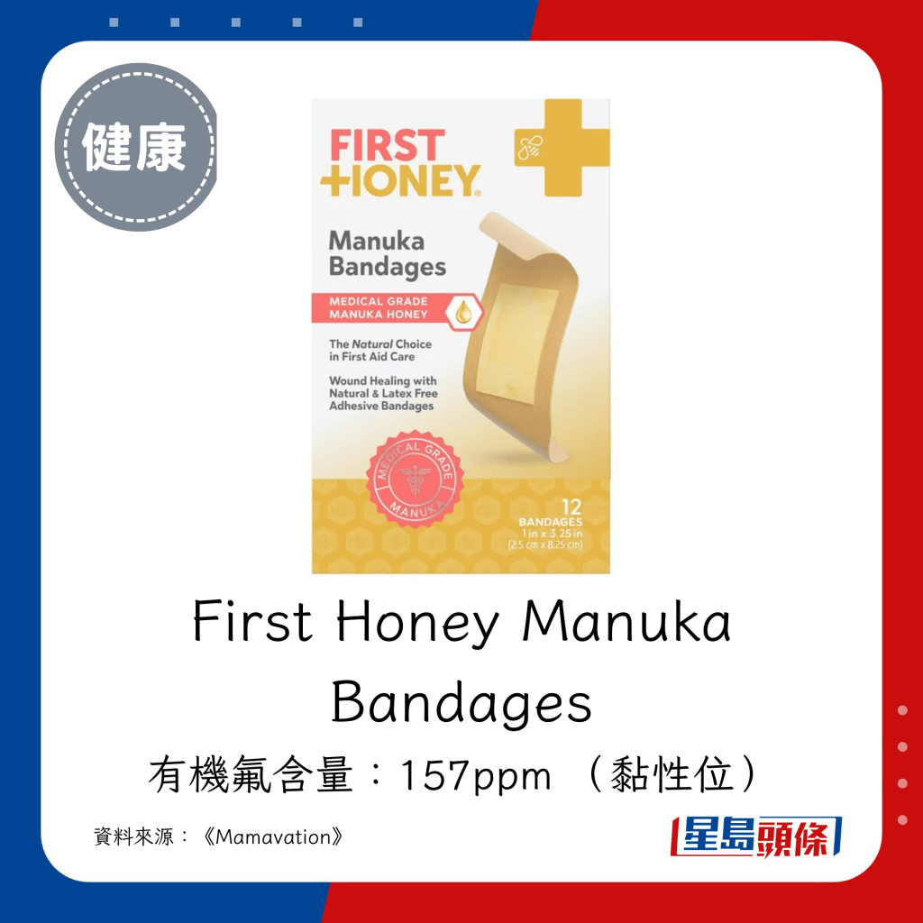 First Honey Manuka Bandages