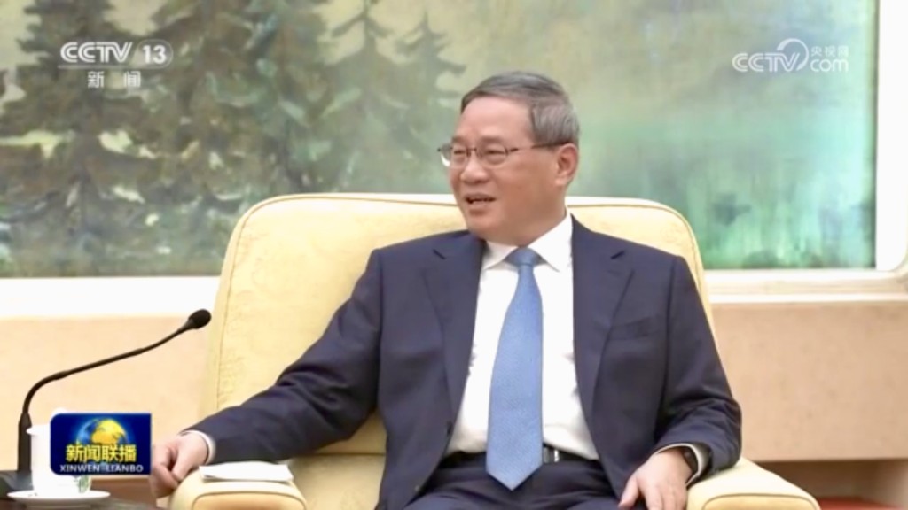 國務院總理李強。 央視