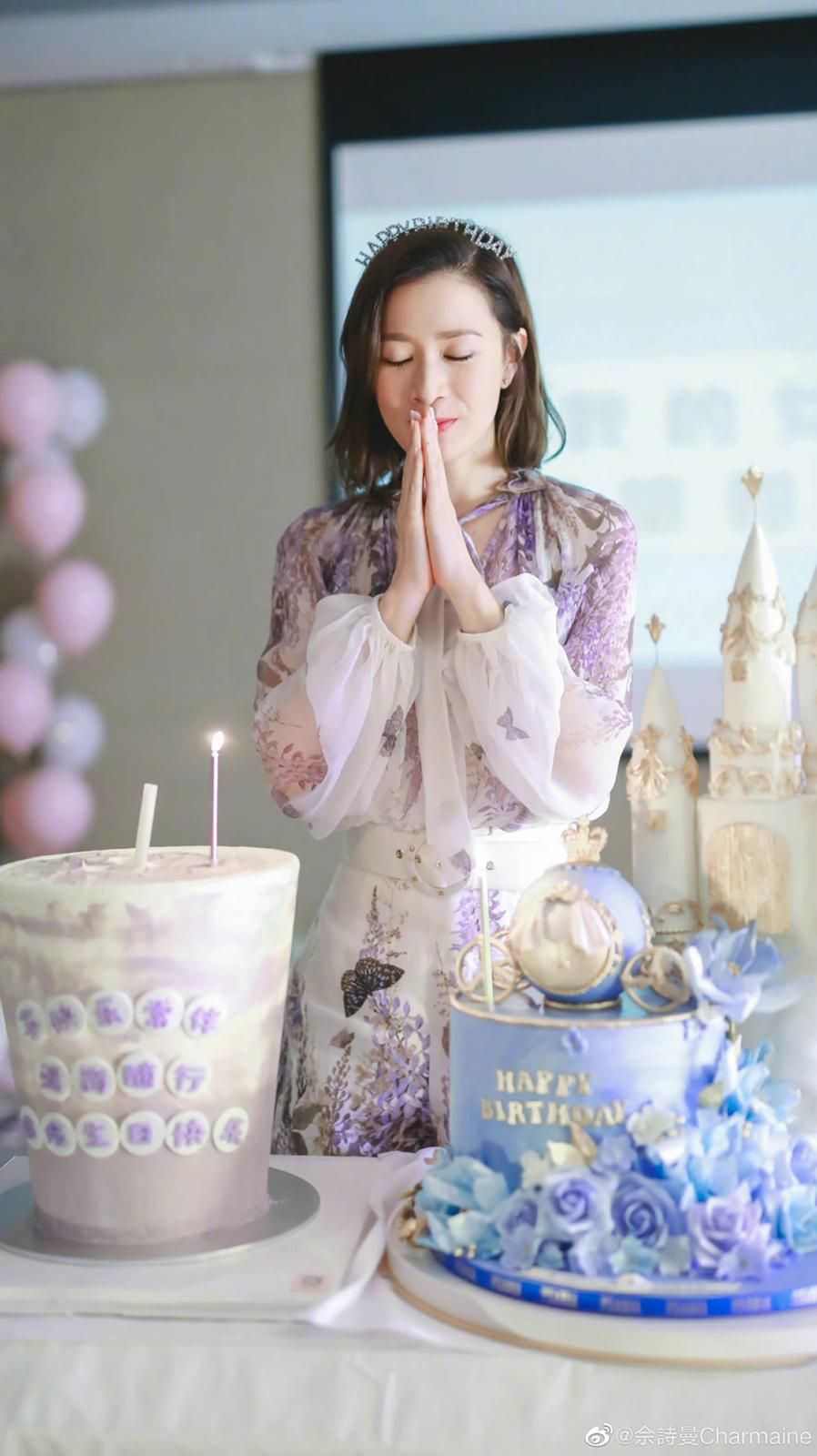 生日上當然唔少得許願吹蠟燭。
