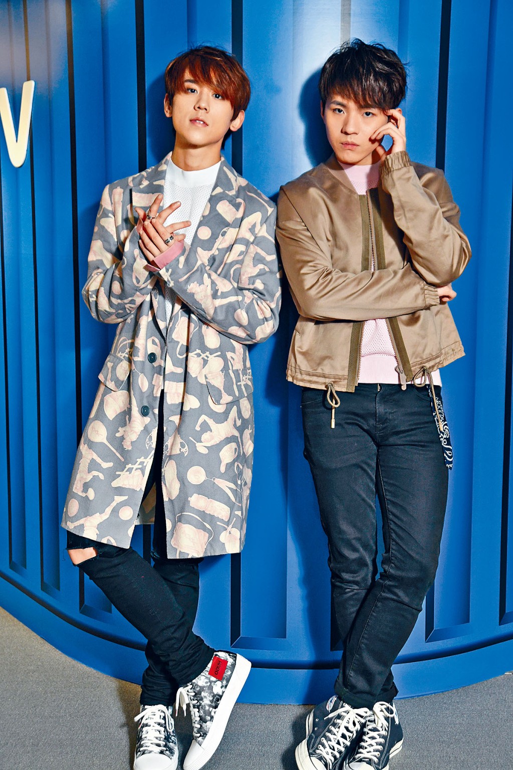 姜B和Ian在明天各孭兩劇，成為ViuTV的兩大當家小生。