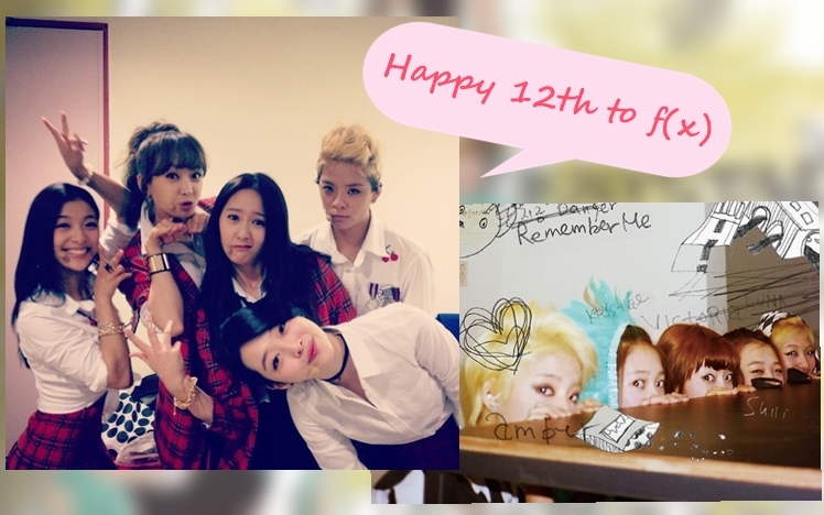 f(x)已經出道12年，可惜以後再見不到五人同台。