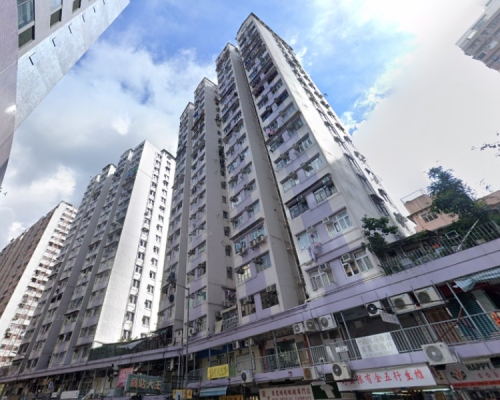 現場為葵涌和宜合道138至184號瑞景大廈。網圖