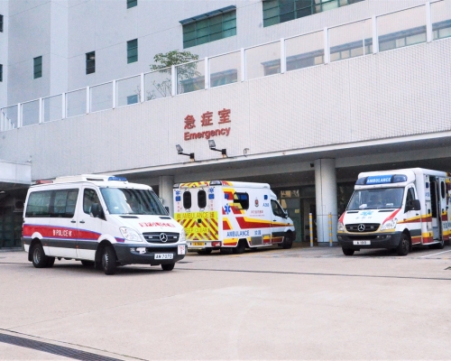 染疫男病人離開將軍澳醫院後約1小時,自行回該院急症室。資料圖片