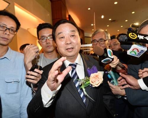 喬曉陽上月訪港。資料圖片