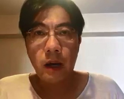 Ben Sir炮轟教育局引用權威失準,質疑當局目的是壓抑粵語。影片截圖